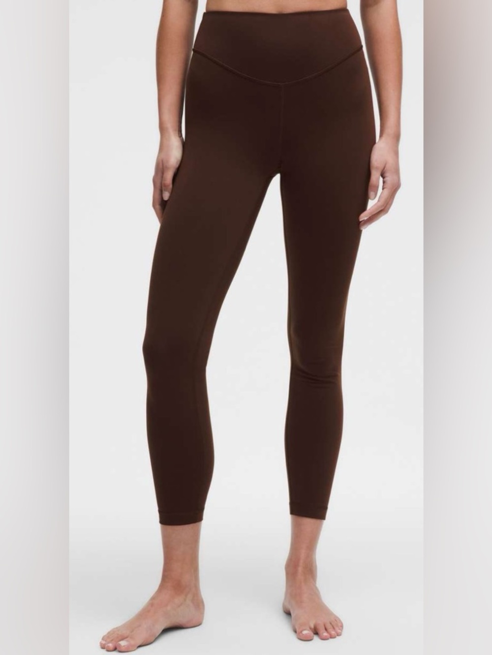 Lululemon Wunder Under SmoothCover High-Rise, Tight 25", 6, Lava Cake